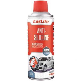 Очисник-знежирювач ANTI-SILICONE 450мл CarLife CF458