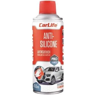 Очисник-знежирювач ANTI-SILICONE 450мл CarLife CF458