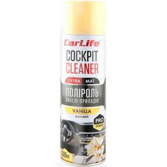 Поліроль панелі приладів Ваніль 500ml CarLife CF520