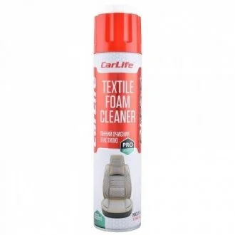 Пенный очиститель текстиля. CARLIFE TEXTILE FOAM CLEANER 650ml CarLife CF651