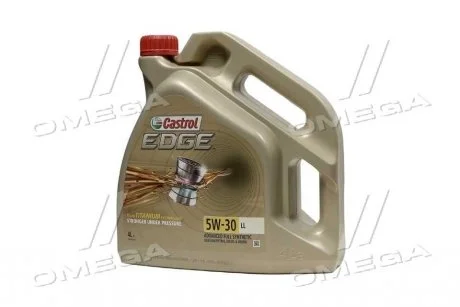 Моторное масло 3 л 5W30 Бензиновый, Дизельный Синтетическое CASTROL 15668E