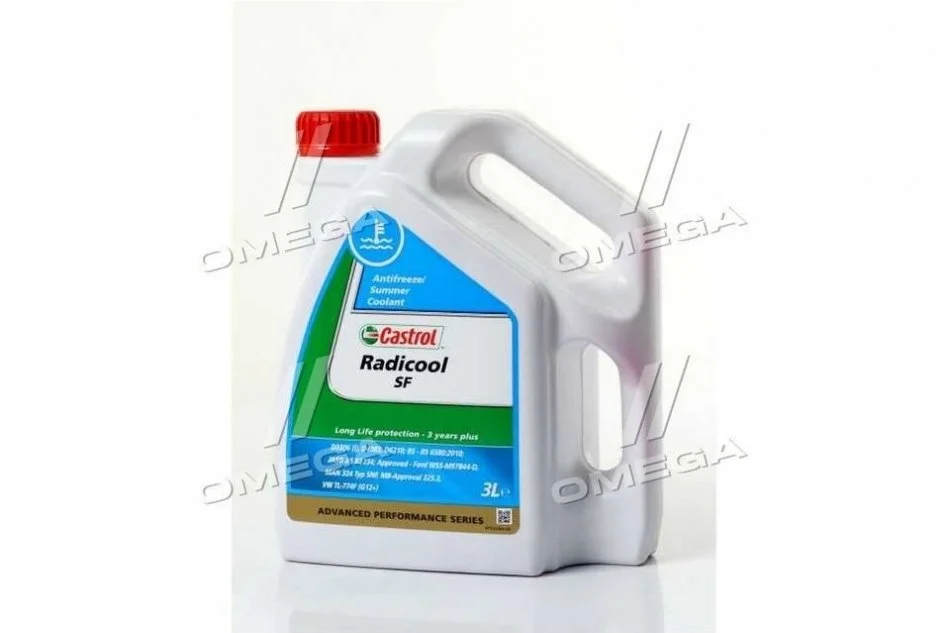 Антифриз Castrol Radicool SF (G12+) (Каністра 3л) CASTROL 15A3F5 (фото 1)