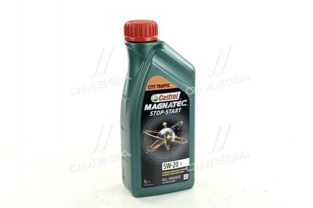 Моторное масло 1 л 5W20 Бензиновый Синтетическое CASTROL 15CC52 (фото 1)