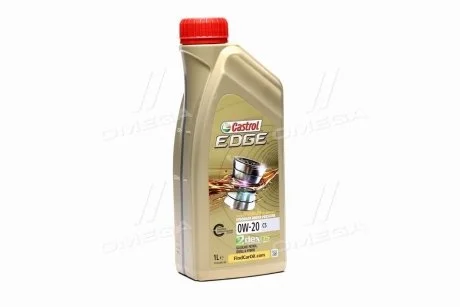 Моторное масло 1 л 0W20 Бензиновый, Дизельный Синтетическое CASTROL 15CC94
