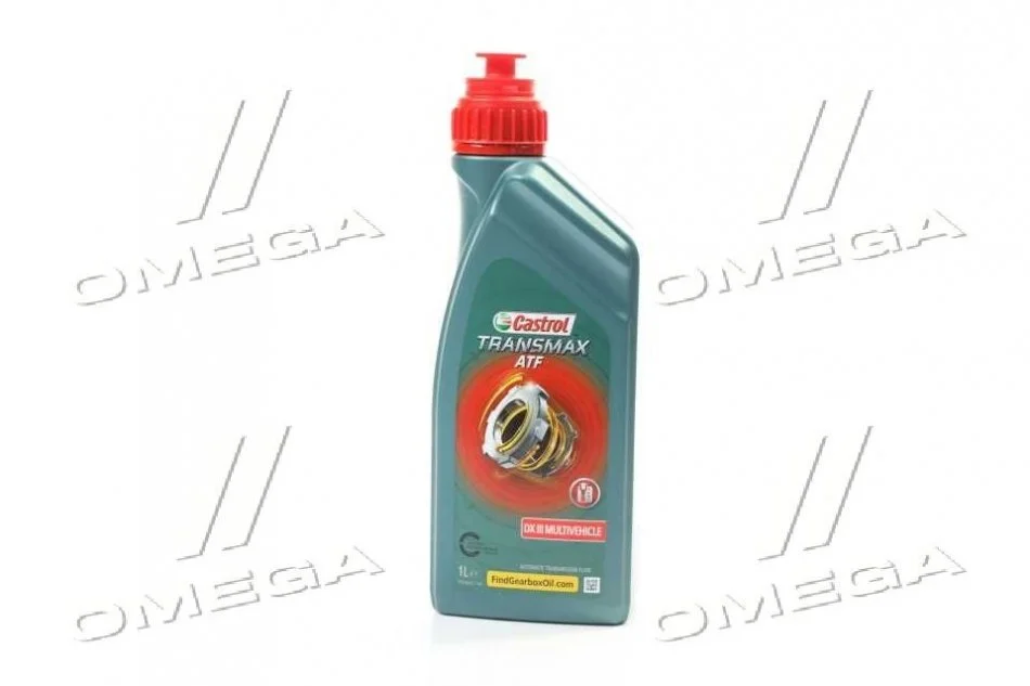 Трансмісійна олива 1 л АКПП,ГУР Синтетичне CASTROL 15D675 (фото 1)