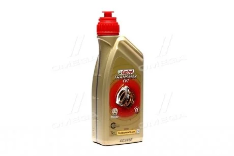 Трансмиссионное масло 1 л CVT Синтетическое красное CASTROL 15D7B3