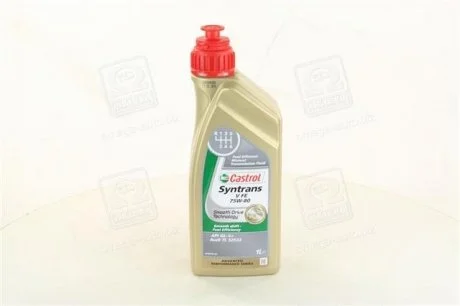 Трансмісійна олива 75W80 1 л МКПП, Міст, Редуктор Синтетичне CASTROL 15DC46