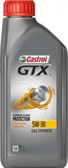 Моторное масло 1 л 5W30 Бензиновый Синтетическое CASTROL 15E615 (фото 1)