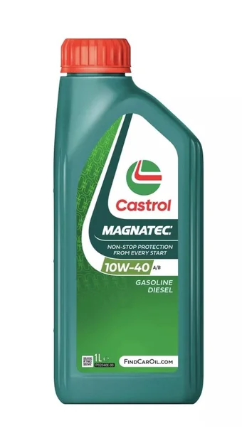 Моторна олива 1 л 10W40 Бензиновий, Дизельний Напівсинтетична CASTROL 15F097 (фото 1)