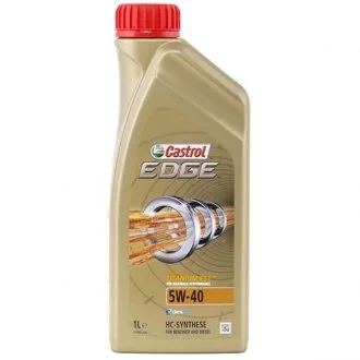 Моторна олива 1 л 5W40 Бензиновий, Дизельний Синтетична CASTROL 15F7D5