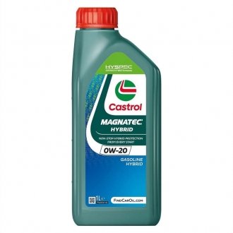 Моторное масло 1 л 0W20 Бензиновый Синтетическое CASTROL 15F872