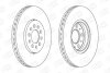 Диск гальмівний AUDI A3, SEAT TOLEDO, SKODA FABIA, OCTAVIA, VW передн., вент. CHAMPION 562041CH (фото 1)