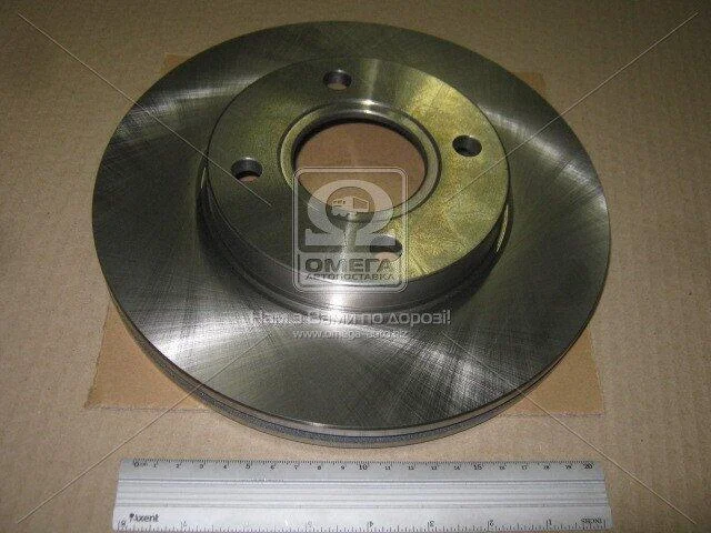 Диск гальмівний FORD FIESTA, FOCUS, MAZDA 2, передн., вент. (вир-во) CHAMPION 562078CH (фото 1)