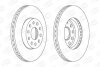 Диск гальмівний SEAT TOLEDO, SKODA YETI, VW GOLF VI передн. вент. CHAMPION 562235CH (фото 1)