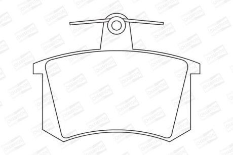 Колодки гальмівні CHAMPION 571462CH