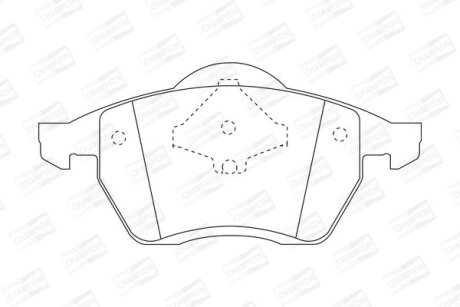 Колодки гальмівні CHAMPION 571900CH