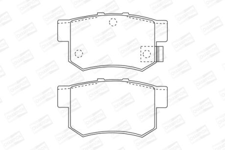 Колодки гальмівні CHAMPION 572138CH