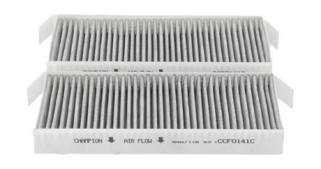 Фiльтр салону вугільний (2 шт.) CHAMPION CCF0141C