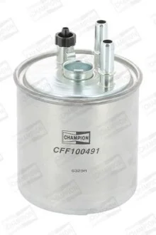 Топливный прямоточный фильтр дизель CHAMPION CFF100491