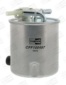 Топливный прямоточный фильтр дизель CHAMPION CFF100497