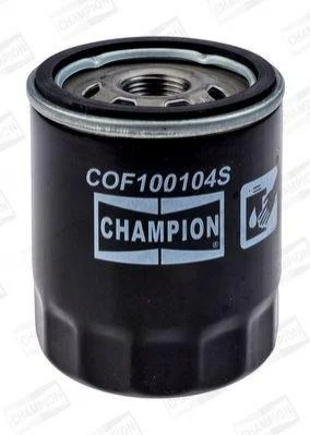Масляный фильтр винт накручеваемый CHAMPION COF100104S (фото 1)