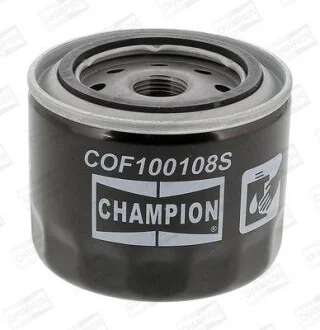 Масляный фильтр винт накручеваемый CHAMPION COF100108S