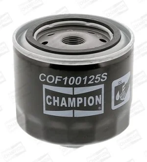 Масляний фільтр гвинт накручуваний CHAMPION COF100125S