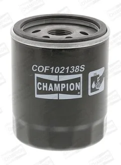 Масляний фільтр гвинт накручуваний CHAMPION COF102138S