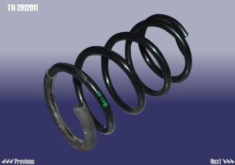 Пружина подвески задняя винтовая CHERY T11-2912011