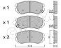 Колодка гальм. HYUNDAI Sonata, Tucson, KIA Soul передн. (вир-во Cifam) CIFAM 822-503-0 (фото 1)