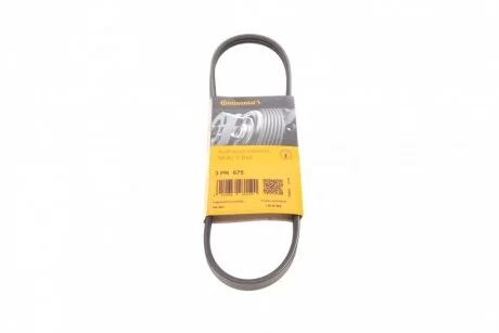 Поликлиновый ремень 3 ребер Contitech 3PK675
