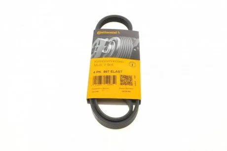 Поликлиновый ремень 4 ребра Contitech 4PK867 ELAST