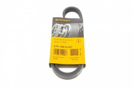 Поликлиновый ремень 5 ребер Contitech 5PK868 ELAST