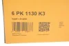 Поликлиновой ременный комплект Contitech 6PK1130K3 (фото 4)