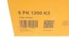Поликлиновый ремень, комплект Contitech 6PK1200K3 (фото 7)