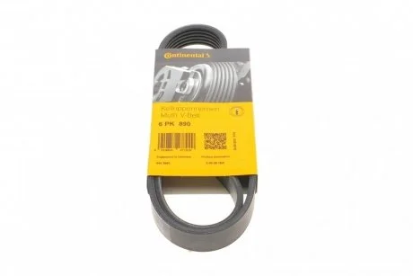 Поликлиновый ремень 6 ребер Contitech 6PK890