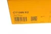 Комплект ременя ГРМ 123 зубців Contitech CT1099K2 (фото 12)