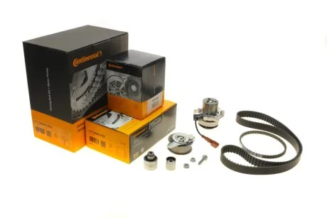 Ремінь ГРМ, комплект із водяним насосом 145, 50 зубців Contitech CT1168WP8PRO