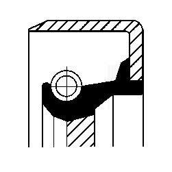 Сальник коробки передач 50х68х8 ACM CORTECO 12011463B