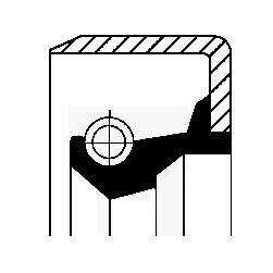 Сальник насоса масляного 26х36х8 ACM CORTECO 19032788B