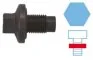 Різьбова пробка з ущільненням, масляний картер FORD/PSA M14x1,5x20 CORTECO 220051H (фото 1)