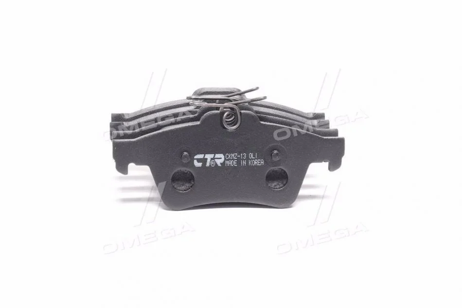 Колодки тормозные FORD FOCUS MAZDA 3,5 OPEL VEA C, RENAULT LAGUNA задн. (выр-во) CTR CKMZ-13 (фото 1)