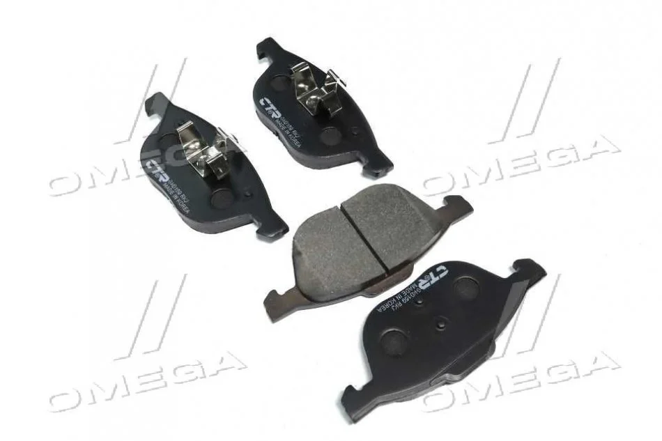 Колодки гальм FORD FOCUS, MAZDA 3,5, VOLVO C70, S40, передн. (вир-во) CTR GK0159 (фото 1)
