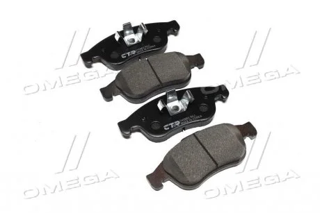 Колодки тормоза RENAULT DUSTER передн. (выр-во) CTR GK0983