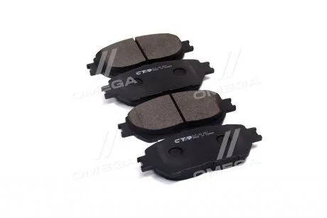 Тормозные колодки передние дисковые CTR GK1034