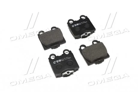 Тормозные колодки задние дисковые CTR GK1042