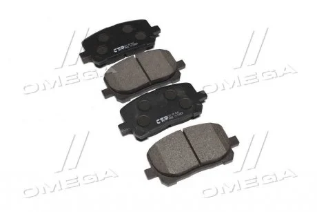 Тормозные колодки передние дисковые CTR GK1049