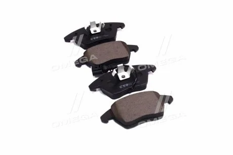Тормозные колодки передние дисковые CTR GK1234
