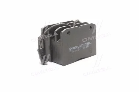 Тормозные колодки передние дисковые DAFMI / INTELLI D129E
