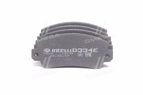 Тормозные колодки передние дисковые DAFMI / INTELLI D334E